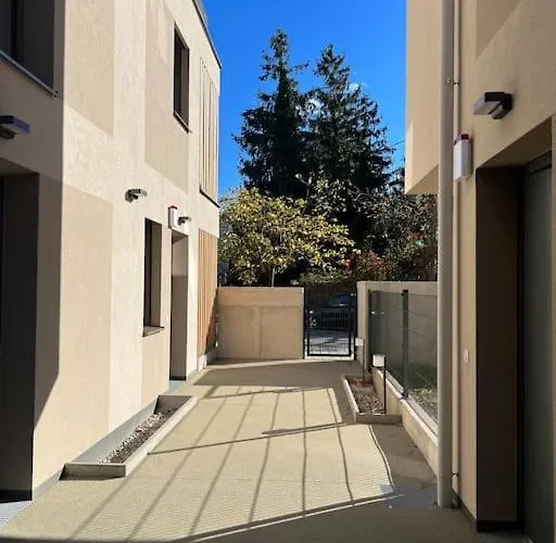 Modern Gardenia_gartenwohnung Alte Donau Апартаменти Відень